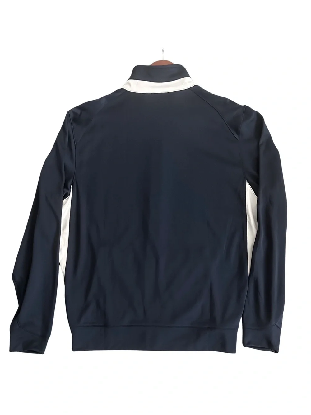 Nike Dri-FIT Men’s Track Jacket 2011 Navy Blue Full Zip NWOT Size M 325296-420